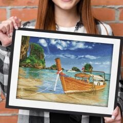 Diamond Dotz 5D Yapışan Boncuk Mozaik Tablo 60*43 cm DQ10.006