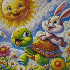 5D Yapışan Boncuk Mozaik Tablo 20*20 cm P7