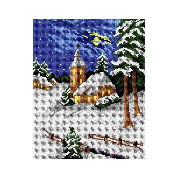 Orchidea Baskılı Goblen Kış 1943 24*34 cm