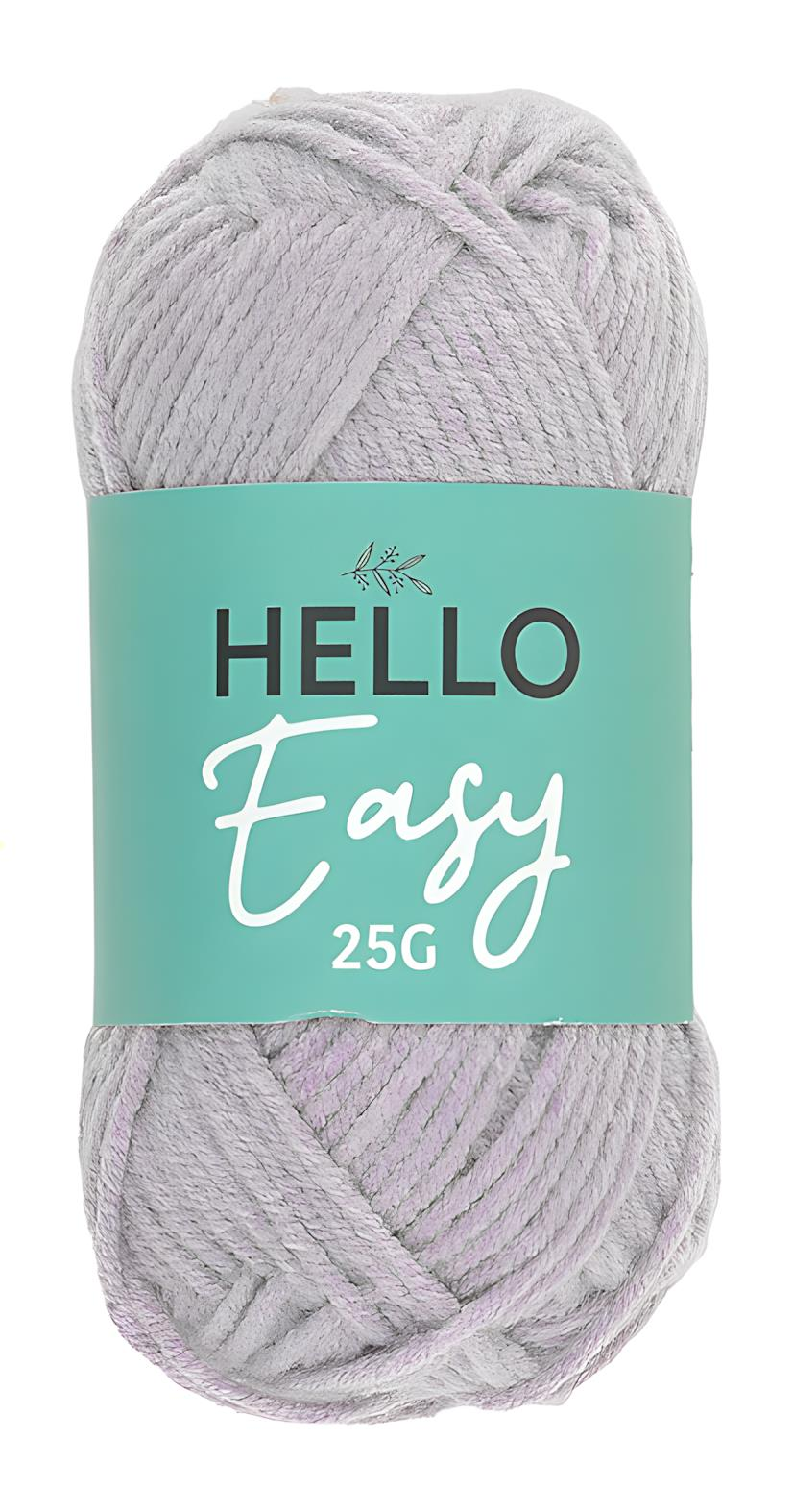 Hello Easy Pamuk Punch İpliği 25 gr E139 Lila