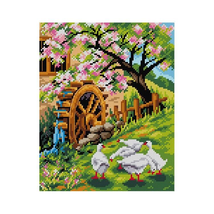 Orchidea Baskılı Goblen Bahar Geliyor 2579 24*34 cm