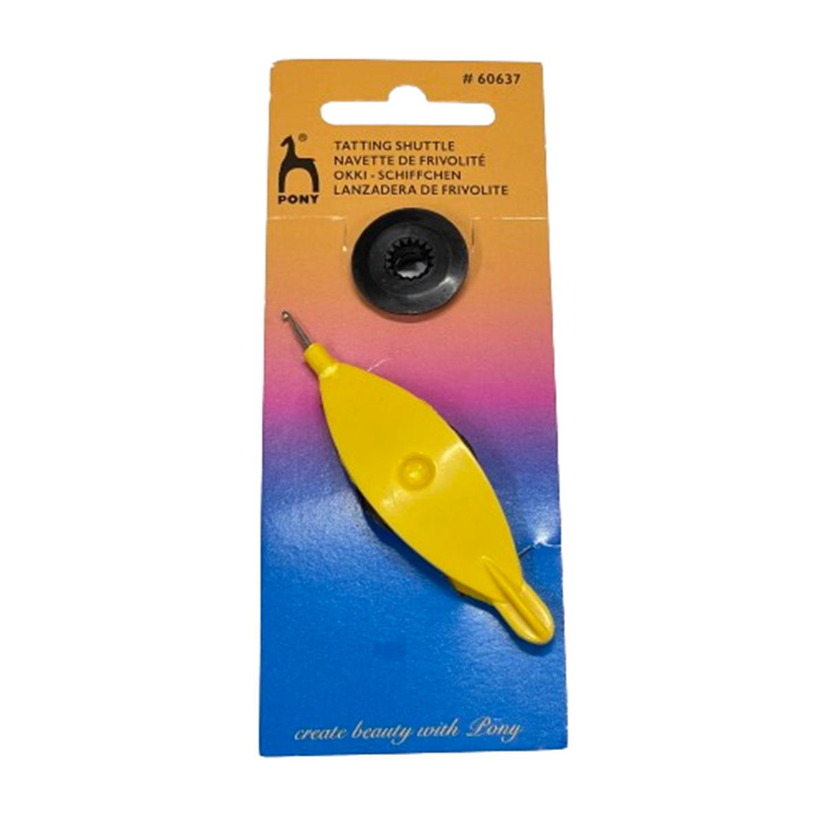 Pony Tığlı Oya Mekiği 60637