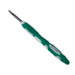 Silikon Saplı Ergonomik Örgü Tığı 1omts01
