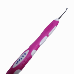 Silikon Saplı Ergonomik Örgü Tığı 1omts01