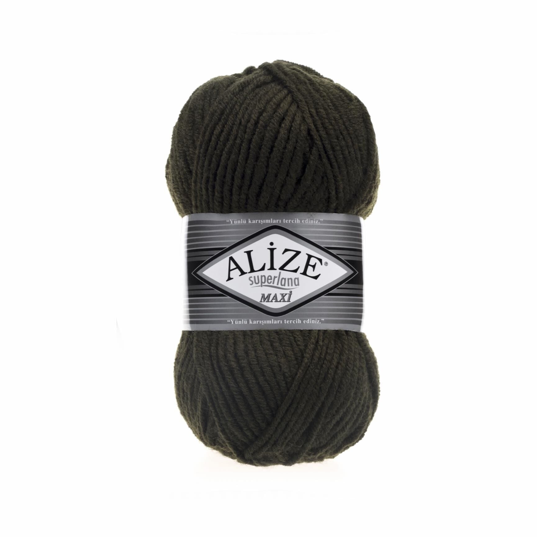 Alize Superlana Maxi El Örgü İpliği 100 gr 241 Koyu Orman
