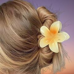 Lotus Saç Tokası Kelebek Mandal Kapmalı 7-8 cm