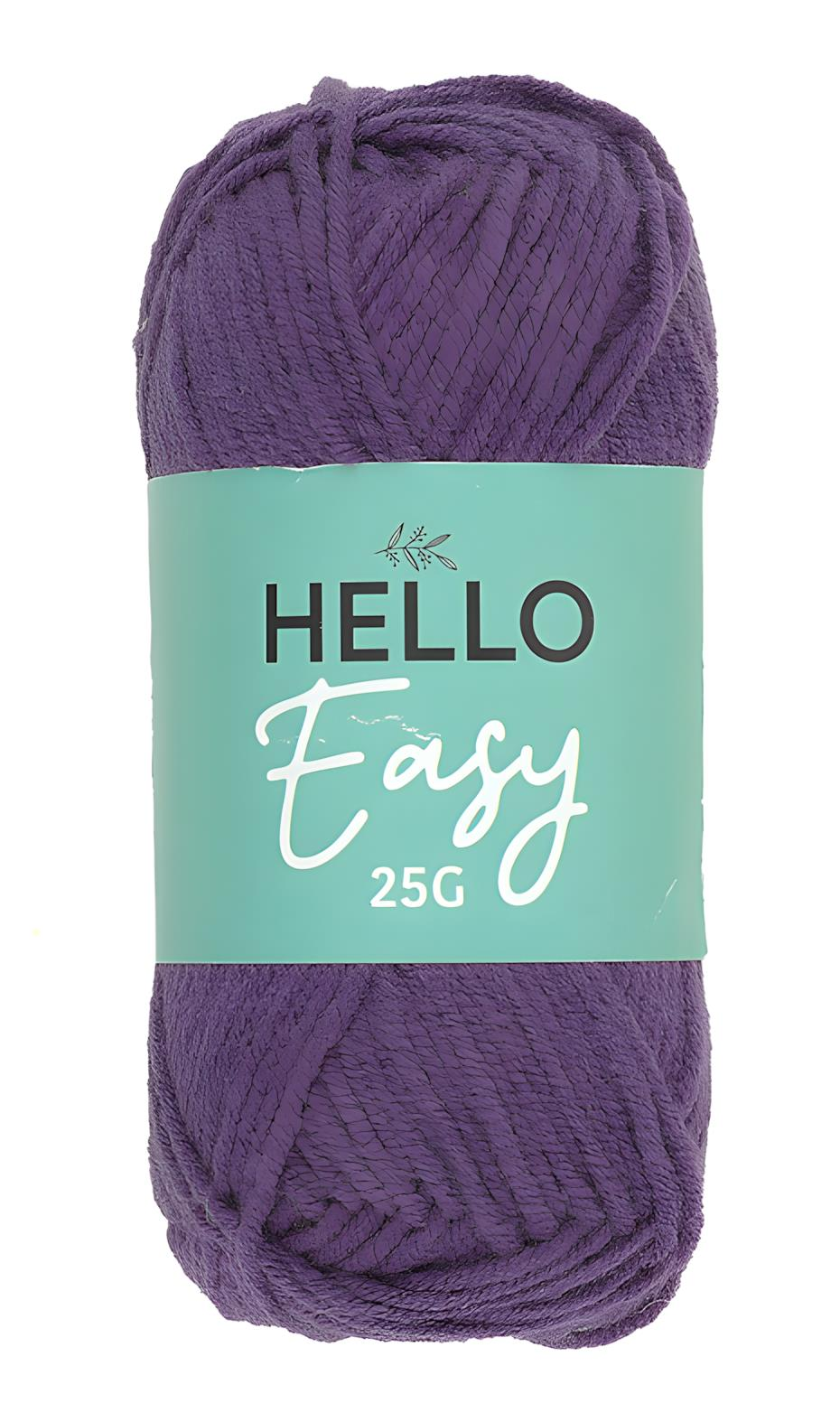 Hello Easy Pamuk Punch İpliği 25 gr E143 Mor