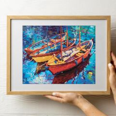 Diamond Dotz 5D Yapışan Boncuk Mozaik Tablo 47*38 cm DD9.013