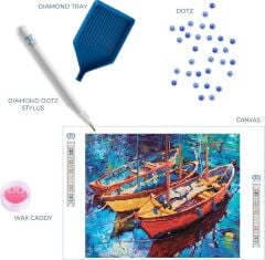 Diamond Dotz 5D Yapışan Boncuk Mozaik Tablo 47*38 cm DD9.013
