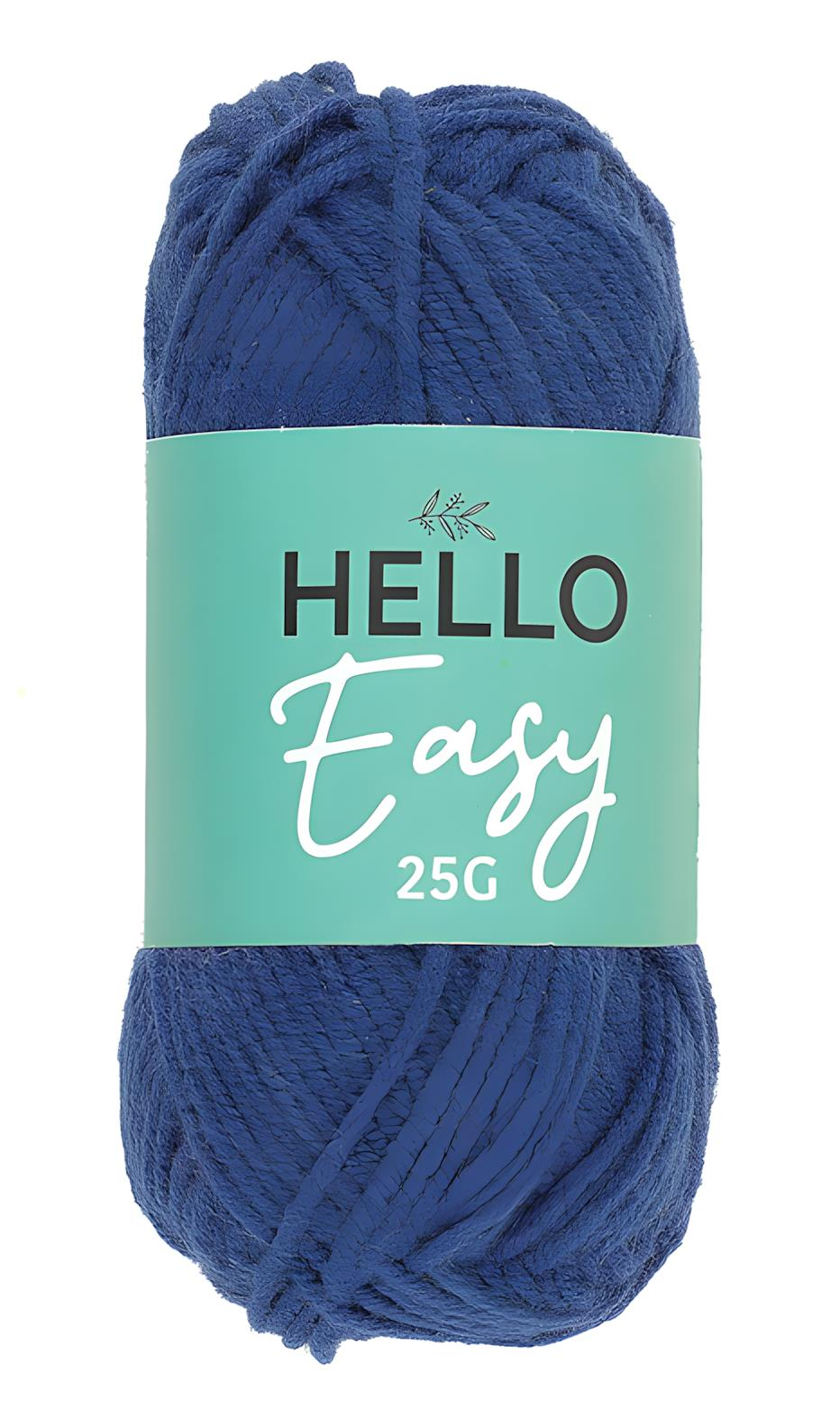 Hello Easy Pamuk Punch İpliği 25 gr E150 Saks Mavi