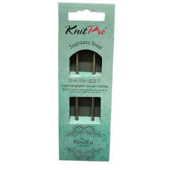 KnitPro Mindful Misinasız Şiş 13 cm 3615X