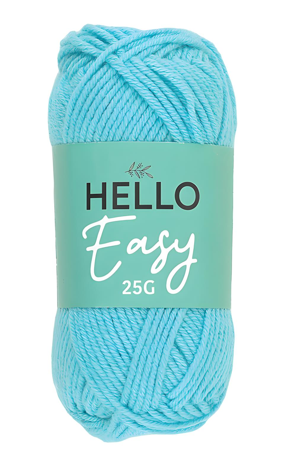 Hello Easy Pamuk Punch İpliği 25 gr E151 Açık Turkuaz