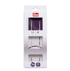 Prym Ergonomik Misinalı Örgü Şişi 80 cm 3 mm 215802