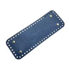 Rivetli Deri Çanta Tabanı Dikdörtgen 23*8,4 cm Krem New