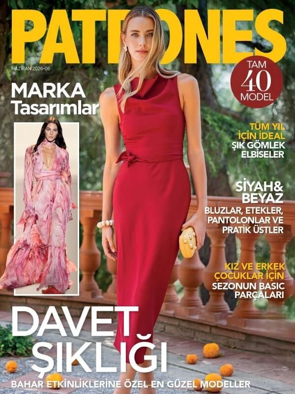 Patrones Dikiş Dergisi 2026/06 Haziran