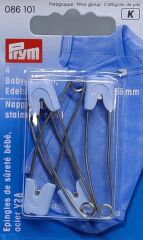 Prym Emniyetli Metal Çengelli İğne 4 Adetli SET 86101-2-3 Beyaz