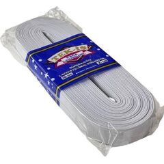 Lastik Tek-İş Sert Yumuşak Çamaşır Don Etek Bel Paça Bebe Lastiği Yassı Sert 7mm No:1 BEYAZ 10m