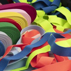 Lastik Tek-İş Sert Yumuşak Çamaşır Don Etek Bel Paça Bebe Lastiği Yassı Sert 7mm No:1 BEYAZ 10m