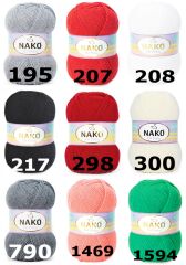 Nako Elit Baby El Örgü İpi Bebe Yünü 6692 Nil Yeşili