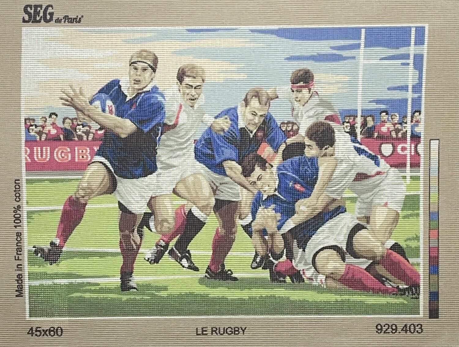Seg Baskılı Goblen 929 403 Le Rugby 45x60cm Tablo Pano