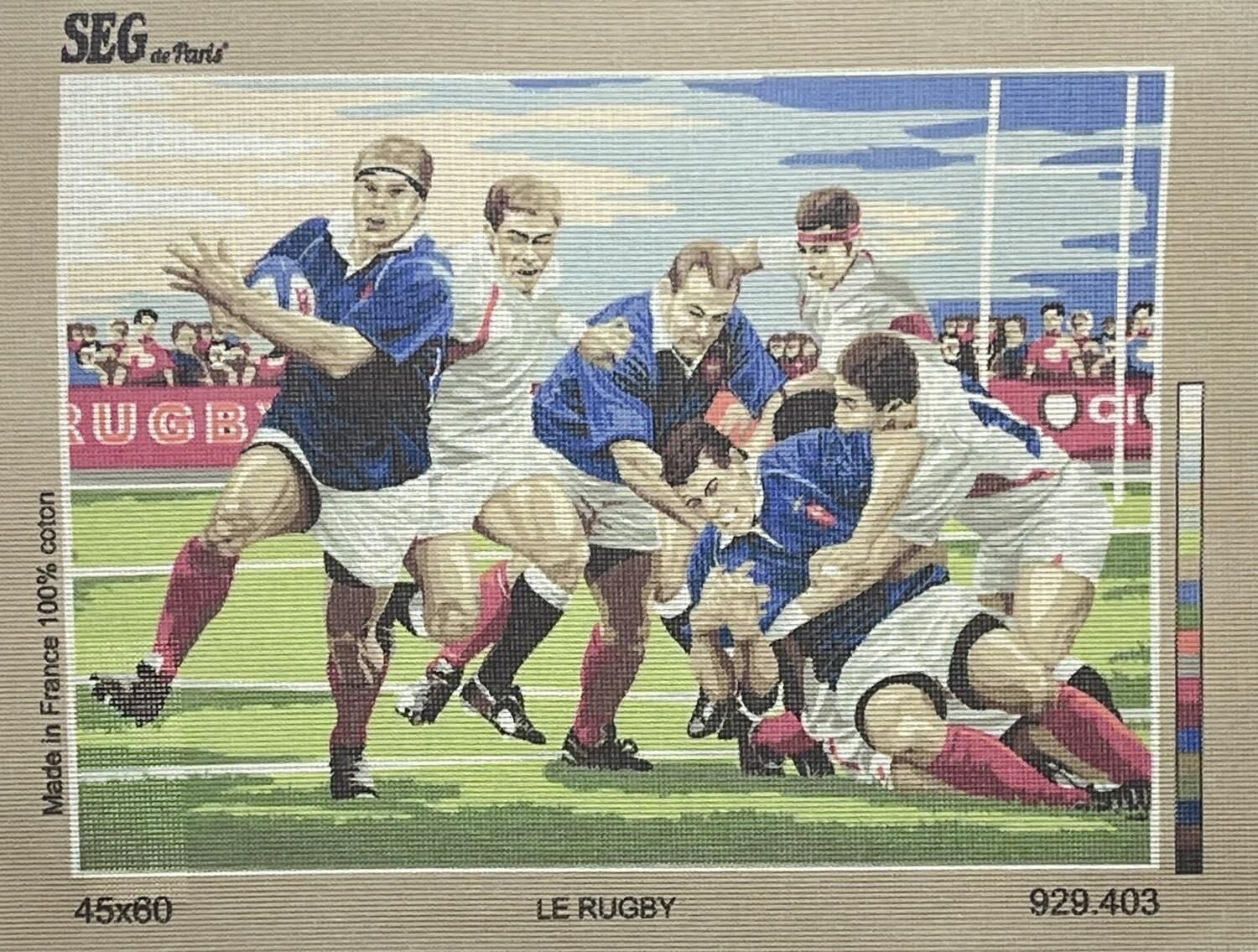 Seg Baskılı Goblen 929 403 Le Rugby 45x60cm Tablo Pano