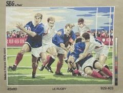 Seg Baskılı Goblen 929 403 Le Rugby 45x60cm Tablo Pano