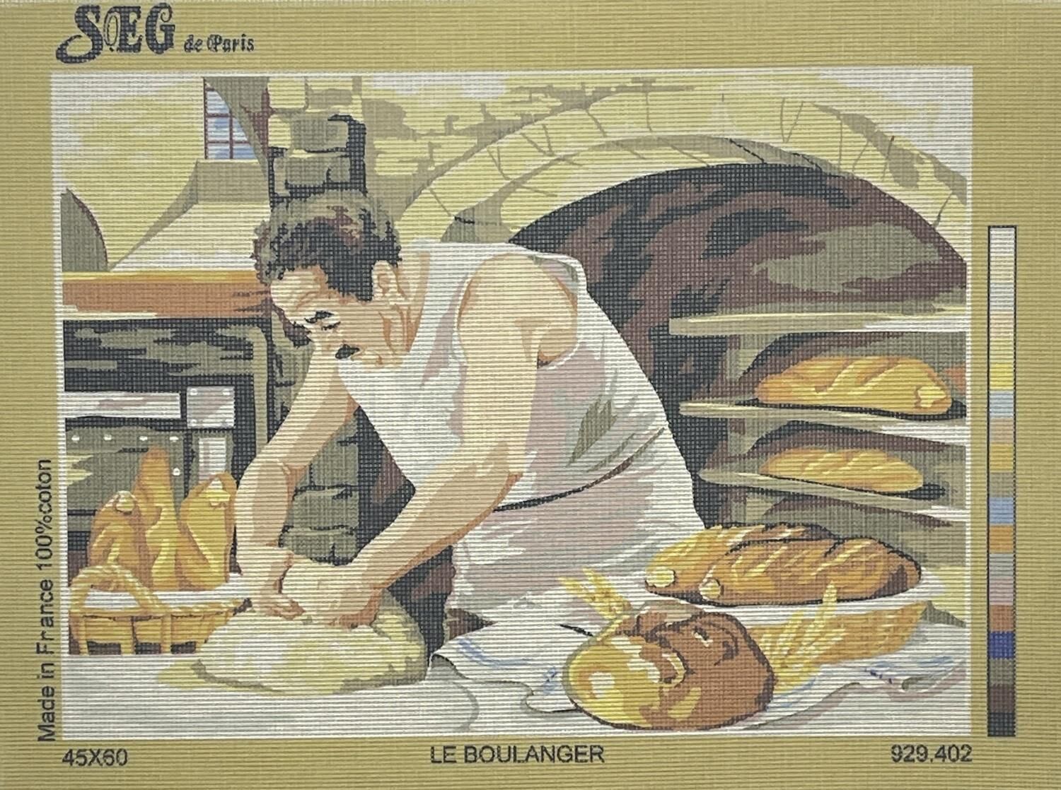 Seg Baskılı Goblen 929 402 Le Boulanger 45x60cm Tablo Pano