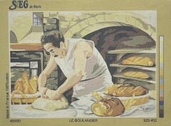 Seg Baskılı Goblen 929 402 Le Boulanger 45x60cm Tablo Pano