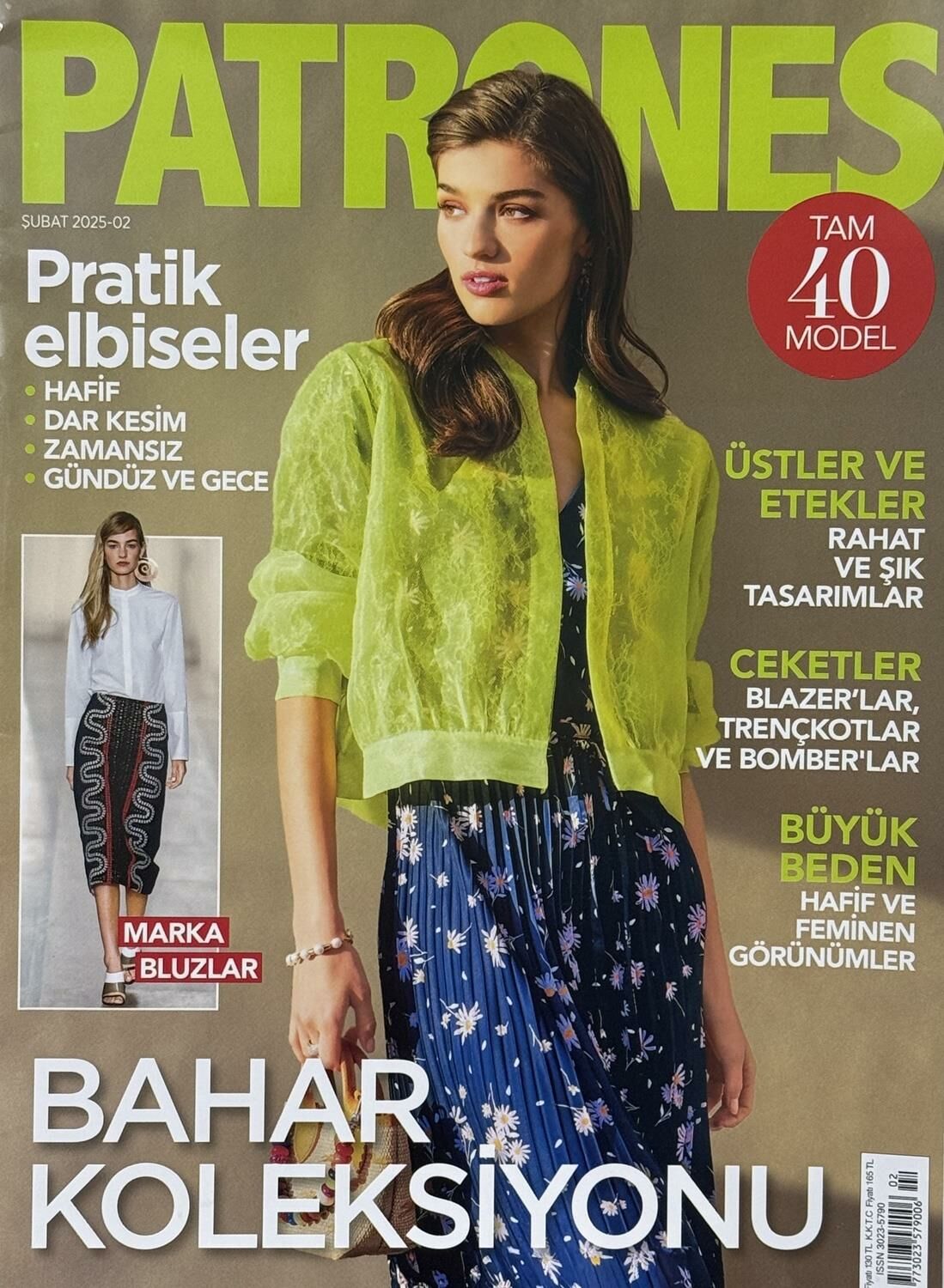 Patrones Dikiş Dergisi ptrs01 2025 / 02 Şubat