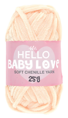 Hello Baby Love Şönil Kadife Punch İpliği 25 gr 221 Sarı