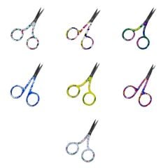 Mini Dikiş Nakış Makası Çiçek Desenli 1dnm03