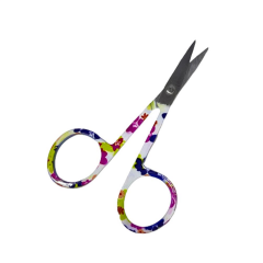 Mini Dikiş Nakış Makası Çiçek Desenli 1dnm03