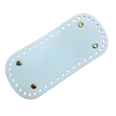 Rivetli Deri Çanta Tabanı Oval 18*18 cm