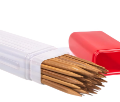 Plastik Örgü Şiş Kutusu 40 cm