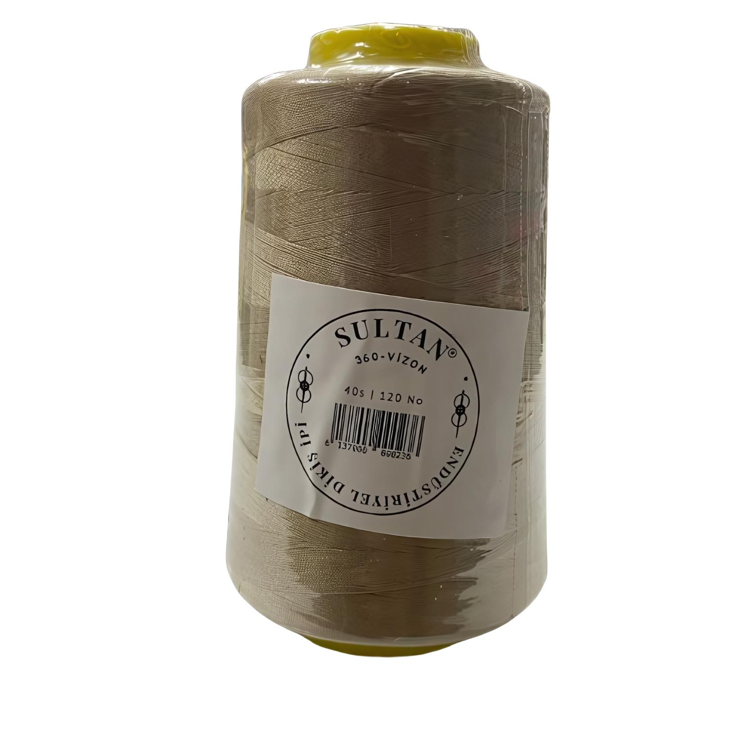 Sultan Endüstriyel Dikiş ipi 5000 mt No 120 360 Vizon