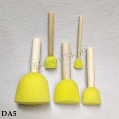 Sünger, Ponpon, Tampon Fırça Seti