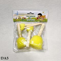 Sünger, Ponpon, Tampon Fırça Seti DA5 - 5Lİ SET