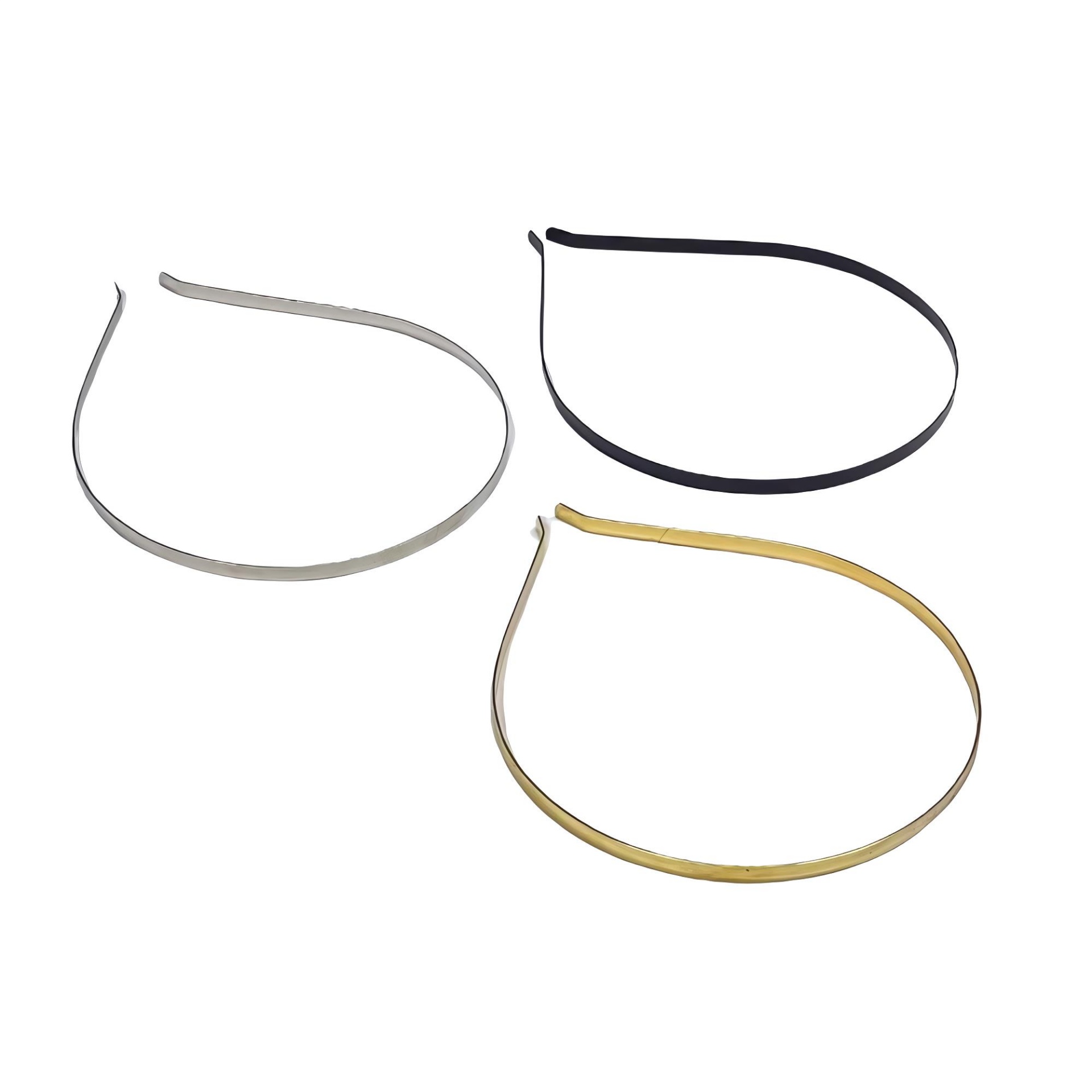 Düz Boş Taç Metal Süslenmemiş 5 mm