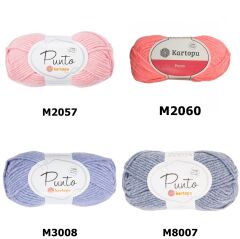 Kartopu Punto El Örgü İpi 100 Gr M2060 Turuncu