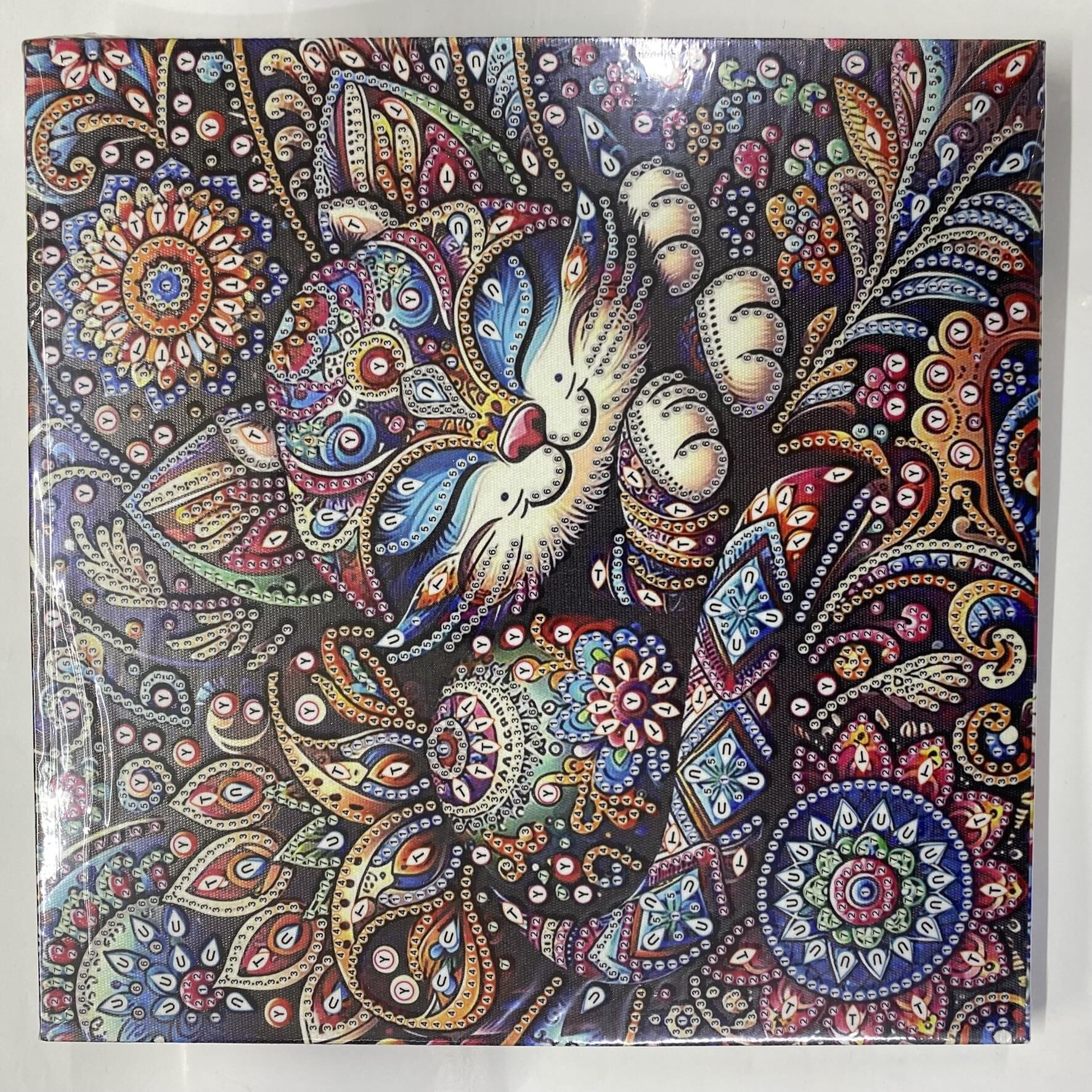 Tuval 5D Yapışan Boncuk Mozaik Tablo 25*25 cm YY97