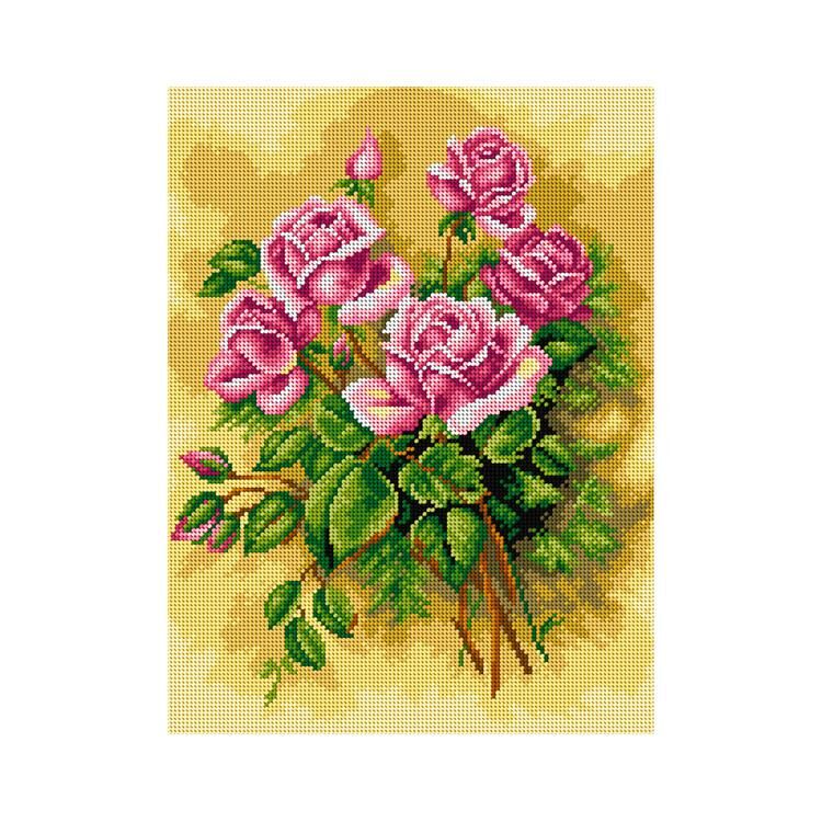 Orchidea Baskılı Goblen Pembe Güller 2464 30*40 cm