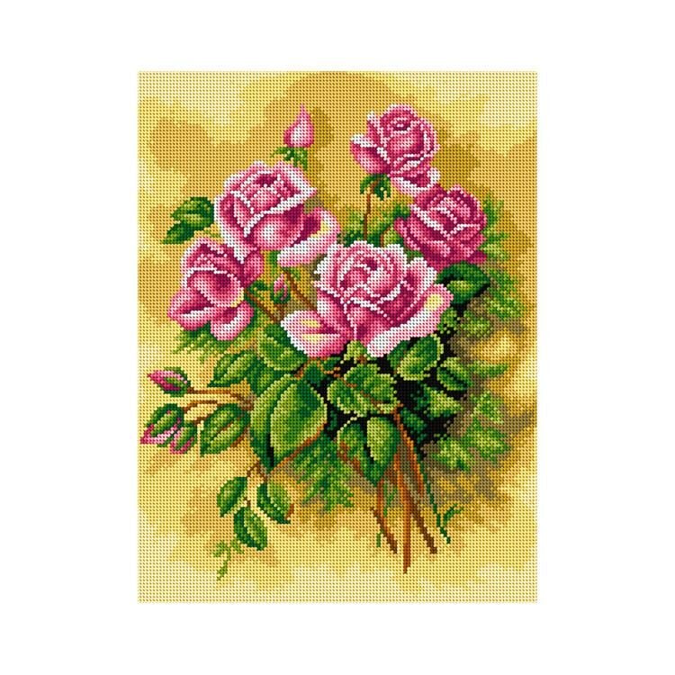 Orchidea Baskılı Goblen Pembe Güller 2464 30*40 cm