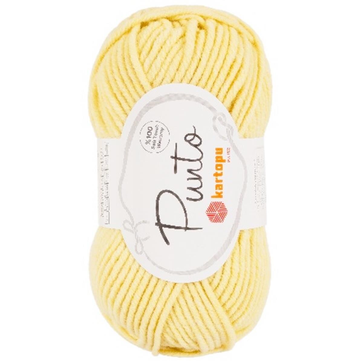 Kartopu Punto El Örgü İpi 100 Gr M371 Sarı