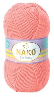 Nako Elit Baby El Örgü İpi Bebe Yünü 11452 Açık Koral