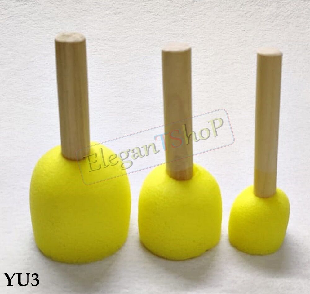 Sünger, Ponpon, Tampon Fırça Seti YU3 - 3LÜ SET