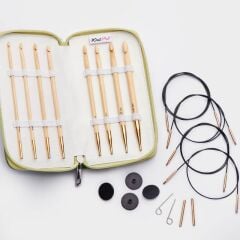 KnitPro Bambu Tunus İşi Misinalı Tığ Seti 22554