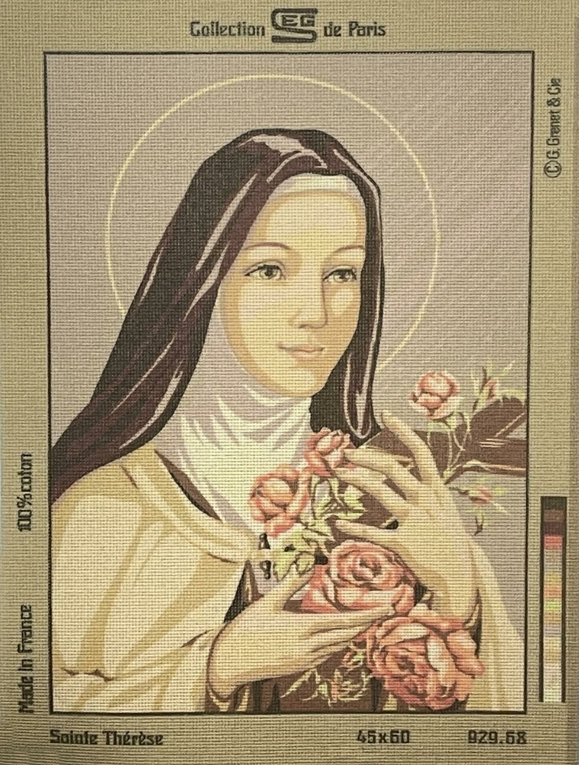 Seg Baskılı Goblen 929 68 Sainte Therese 45x60cm Tablo Pano