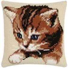 Vervaco Yastık 1200 444 Kedi İşlenecek Goblen Etamin