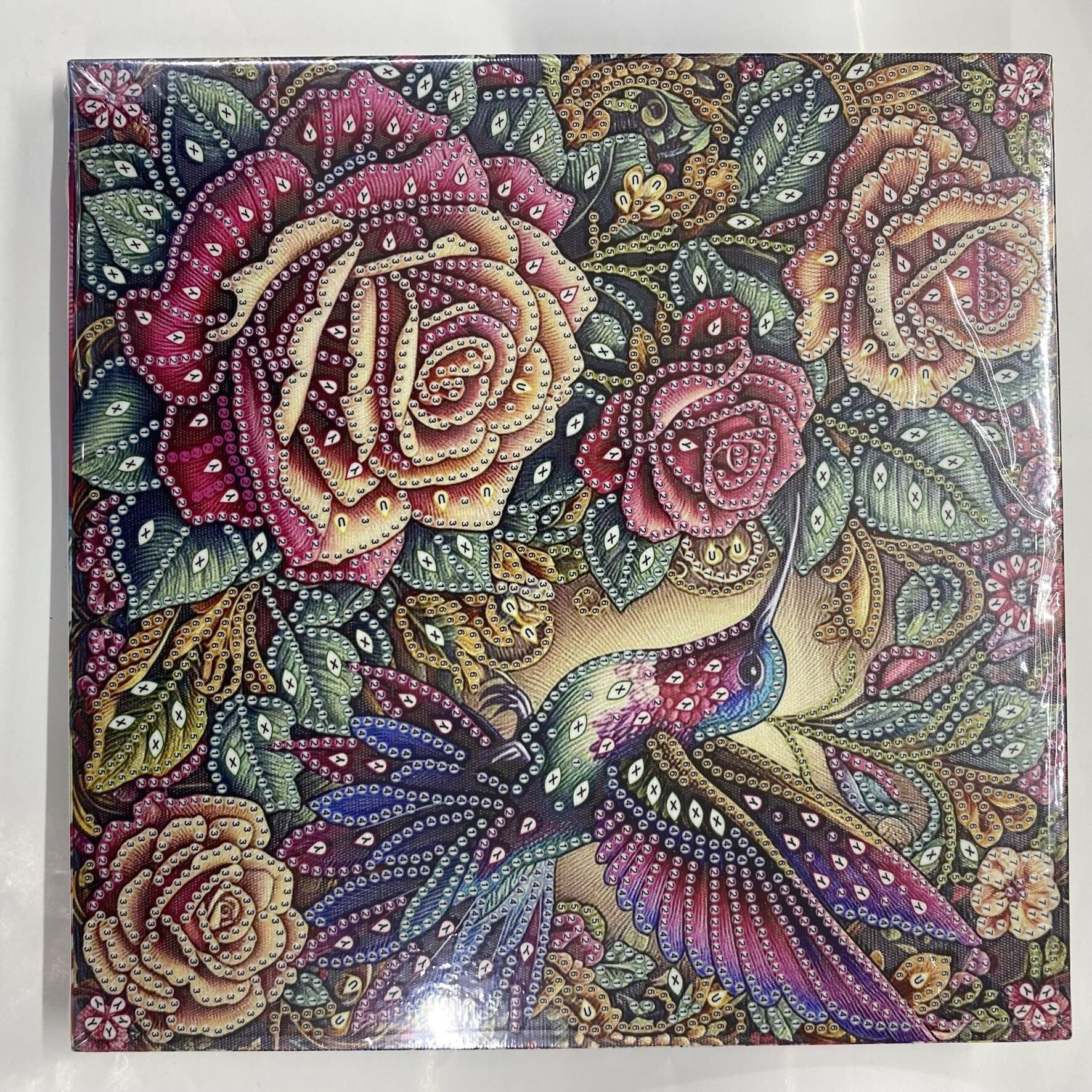 Tuval 5D Yapışan Boncuk Mozaik Tablo 25*25 cm YY92