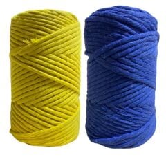 Elegantshop Taranan Taranabilir Makrome İpi Pamuk Cotton Koton 250 gr